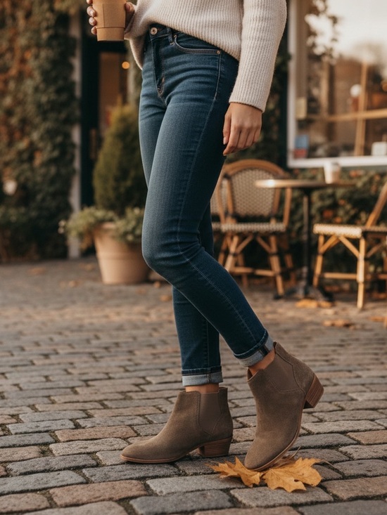 Lucky Brand Shoes - Lucky Brand Suede Ankle Booties - Brown